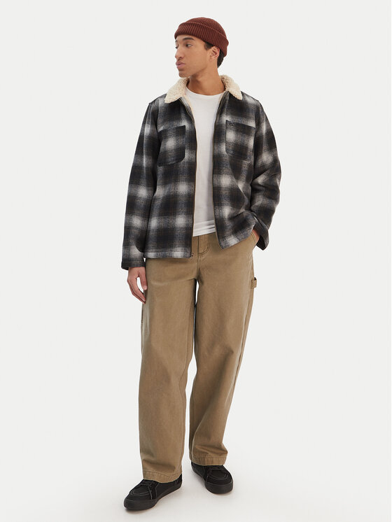 Billabong Billabong Πουκαμισοτζάκετ Hills Sherpa EBYJK00136 Γκρι Regular Fit
