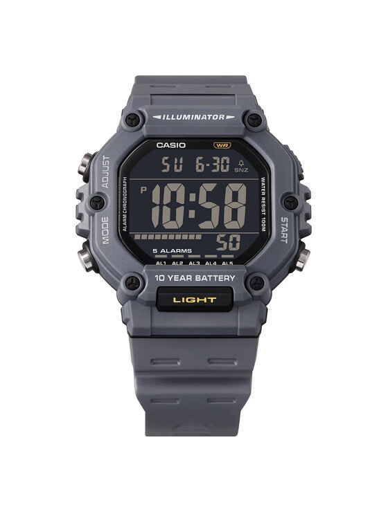 Casio Casio Hodinky AE-1600H-8BVEF Šedá