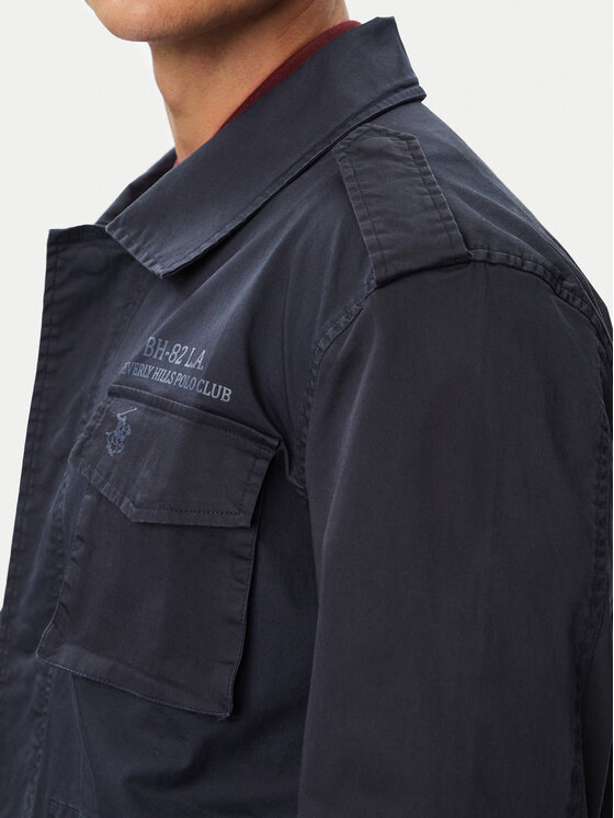 Beverly Hills Polo Club Beverly Hills Polo Club Преходно яке P-SS26M-JK0197-0298 Тъмносин Regular Fit