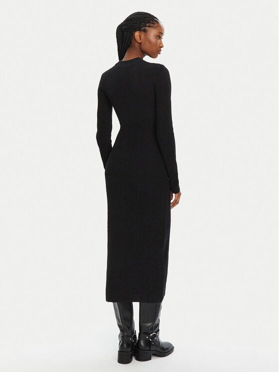 STAUD STAUD Kootud kleit Ramona R24F2208WN Must Slim Fit