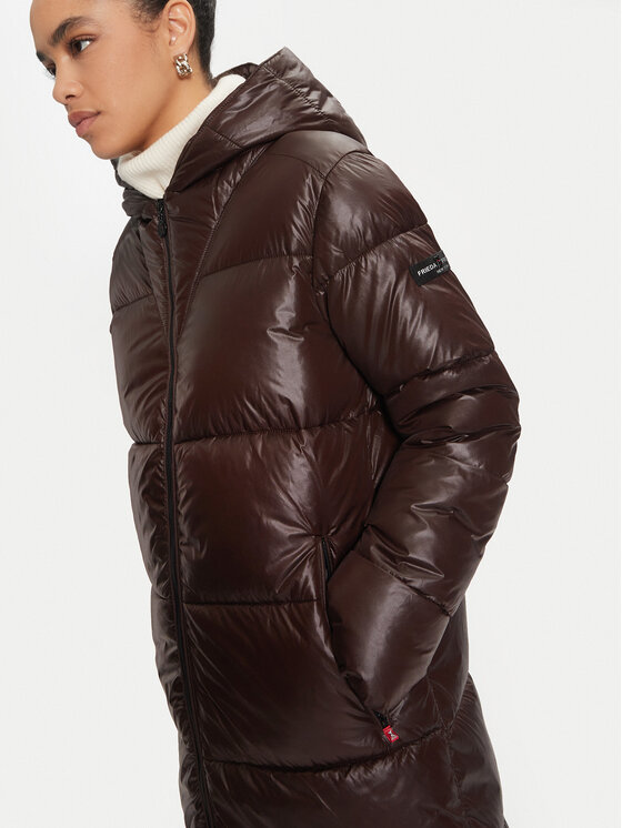 Frieda & Freddies Frieda & Freddies Télikabát 3802 Barna Regular Fit