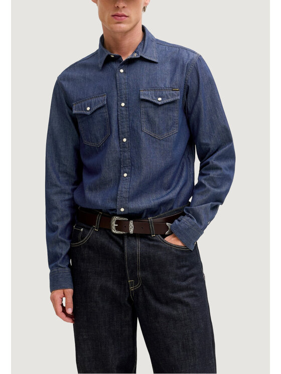 Jack & Jones Jack & Jones Camicia JJESHERIDAN L/S NOOS Blu Shirt Fit