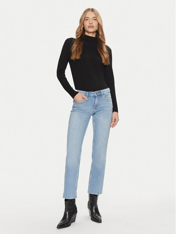 ONLY ONLY Jeans hlače Lopez 15339694 Modra Straight Fit