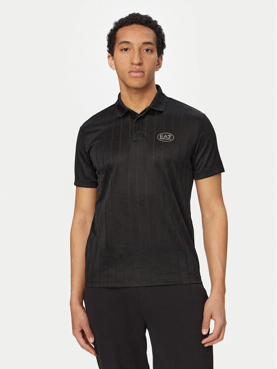 EA7 Emporio Armani EA7 Emporio Armani Polo särk 7M001287 AF22277 Must Regular Fit