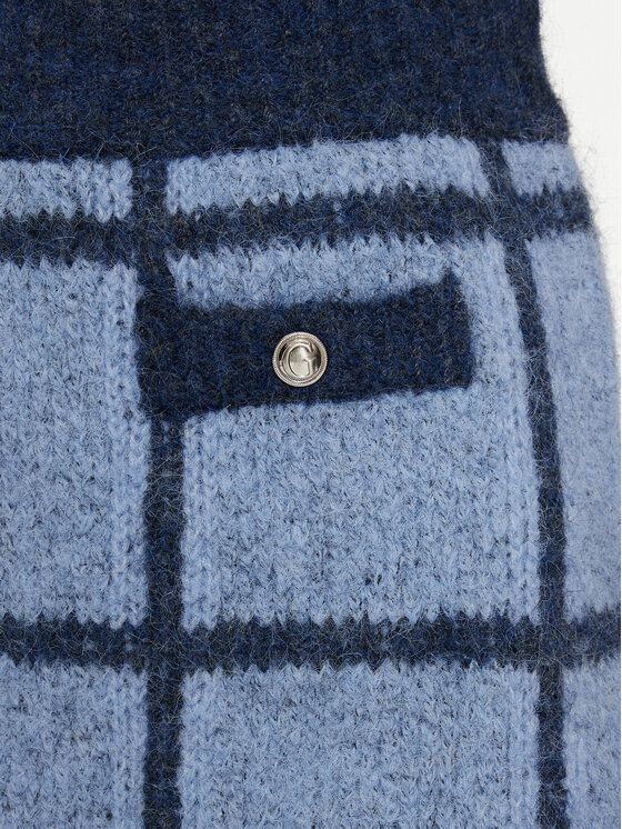 Guess Guess Spódnica ołówkowa W3BD0O Z3BP0 Niebieski Slim Fit