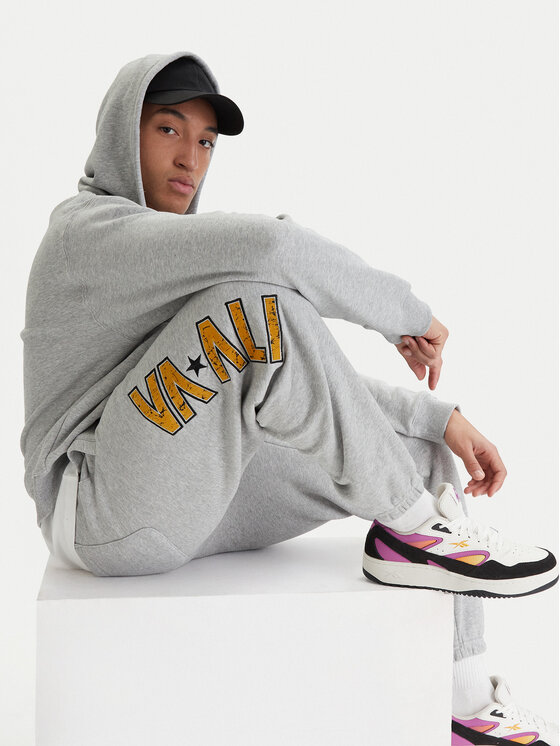 RVCA RVCA Teplákové nohavice Va X Ali 23A123500 Sivá Relaxed Fit
