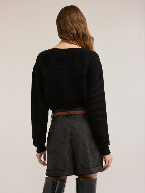 Motivi Motivi Maglione M200E002150N033 Nero Regular Fit