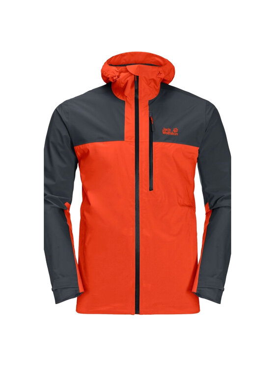 Jack Wolfskin Jack Wolfskin Kurtka przejściowa Jack Wolfskin Go Hike Jkt M Czerwony Regular Fit