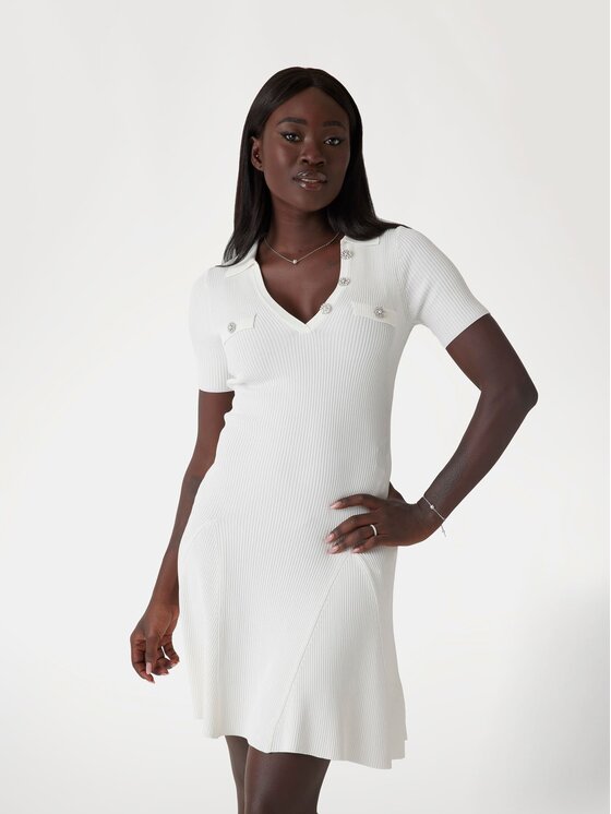 Guess Guess Vestito da giorno 171135 Bianco Classic Fit