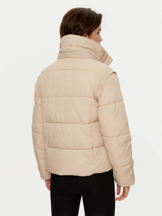 4F 4F Зимно яке 4FWAW24TDJAF470 Бежов Regular Fit