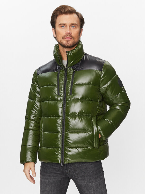 Save The Duck Save The Duck Télikabát Mitch D30817M LUCK17 Zöld Regular Fit