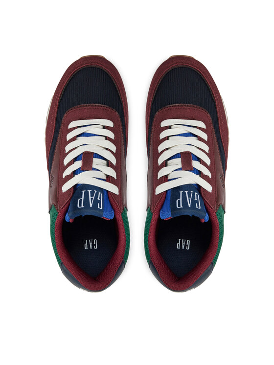 Gap Gap Sneakersy New York Fine Mesh W GAF007F5SWRDEYGP Bordová