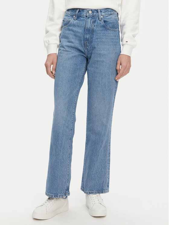 Tommy Hilfiger Tommy Hilfiger Blugi WW0WW45922 Albastru Relaxed Fit