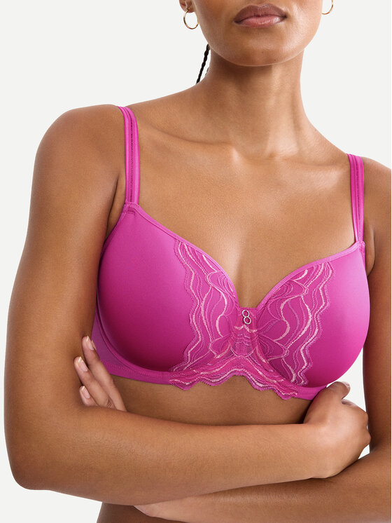 Triumph Triumph Grudnjak sa žicom Waves Of Glow 10227810 Tamno roza