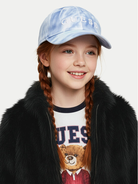 Guess Guess Kepurė su snapeliu H4GZ02 WO08O Mėlyna