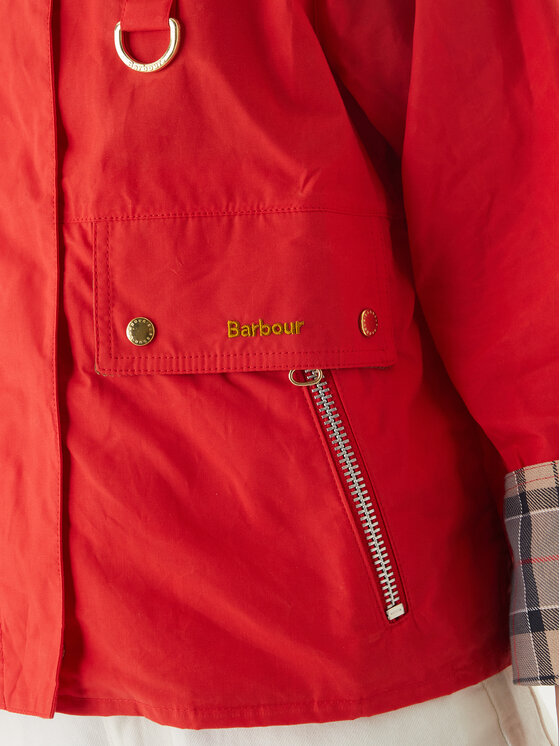 Barbour Barbour Demisezoninė striukė Mackworth LCA0398RE51 Raudona Regular Fit