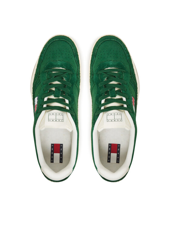 Tommy Jeans Tommy Jeans Tenisice Tjm Cupsole Suede EM0EM01568 Zelena