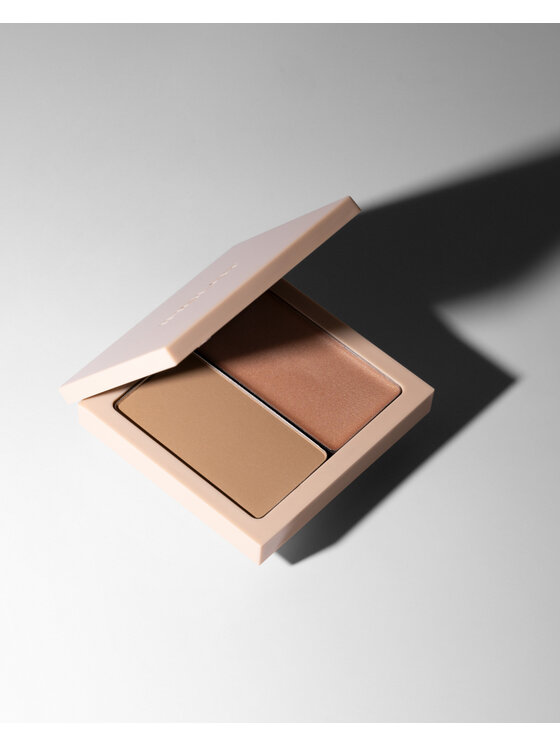INGLOT INGLOT Kasetka Flexi Freedom System z lusterkiem Paleta cieni do powiek Beżowa
