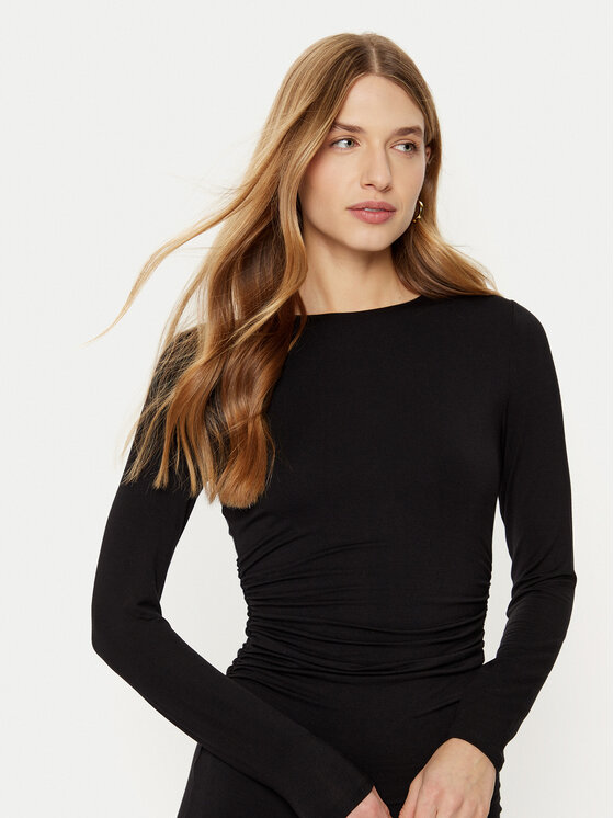 Guess Guess Vsakodnevna obleka W5RK1K KC1J2 Črna Bodycon Fit