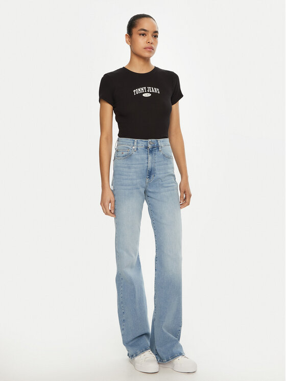 Tommy Jeans Tommy Jeans Дънки Sylvia DW0DW19568 Син Flare Fit