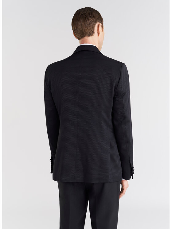 Pako Lorente Pako Lorente Marynarka P24SF-3S-002 Czarny Slim Fit
