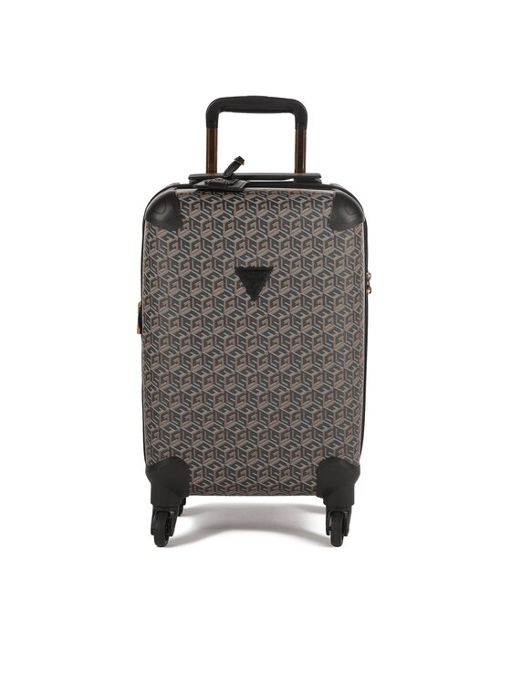 Guess Малък твърд куфар Wilder (C) Travel TWC745 29430 Кафяв