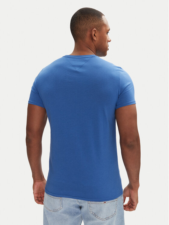 Tommy Jeans Tommy Jeans Футболка DM0DM04411 Голубий Slim Fit
