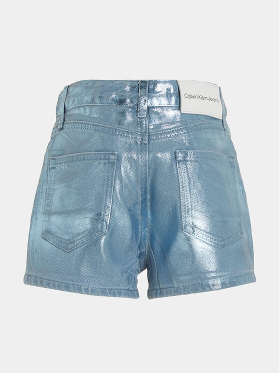 Calvin Klein Jeans Calvin Klein Jeans Šortky z materiálu IG0IG02368 Modrá Relaxed Fit