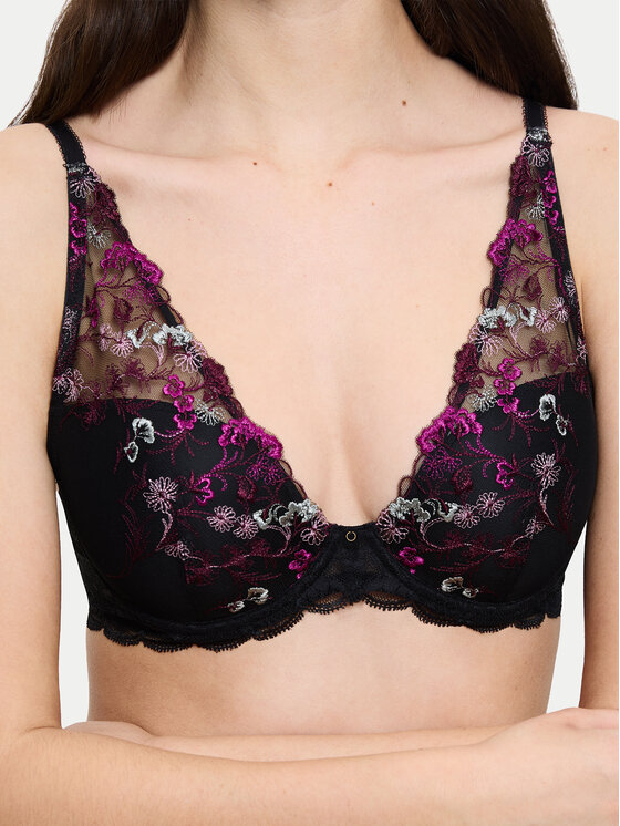 Triumph Triumph Biustonosz z fiszbiną Sensual Spotlight 10219831 Czarny