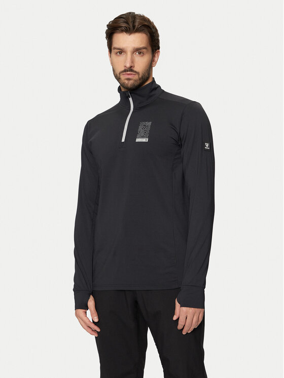 Brunotti Brunotti Džemperis 2421240077 Juoda Reglan Fit