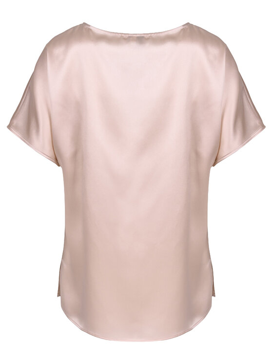 Cat&Cat Cat&Cat T-Shirt silk satin Béžová Regular Fit