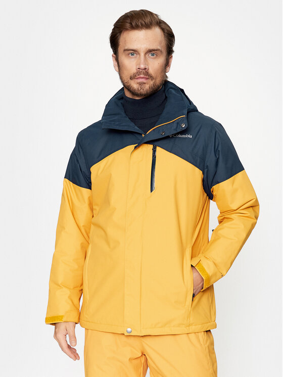 Veste columbia jaune new arrivals