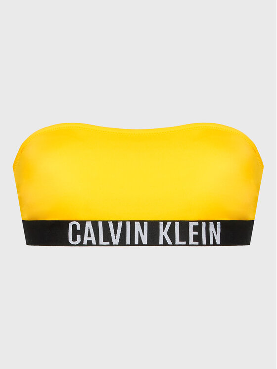 Calvin Klein Swimwear Calvin Klein Swimwear Vrchní část bikin Intense Power KW0KW01907 Žlutá