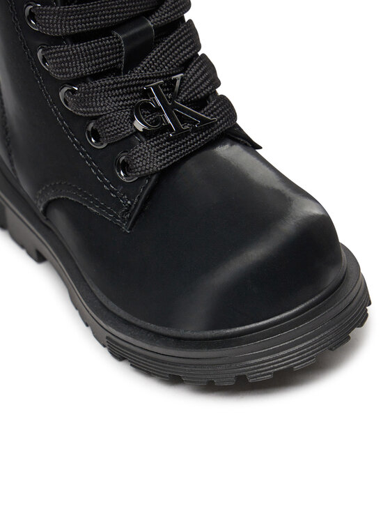 Calvin Klein Jeans Calvin Klein Jeans Trapper stila apavi V1A5-81010-1688 Melns