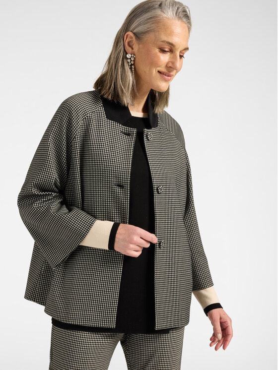 Elena Mirò Elena Mirò Giacca da abito R007Z000050N001 Nero Boxy Fit