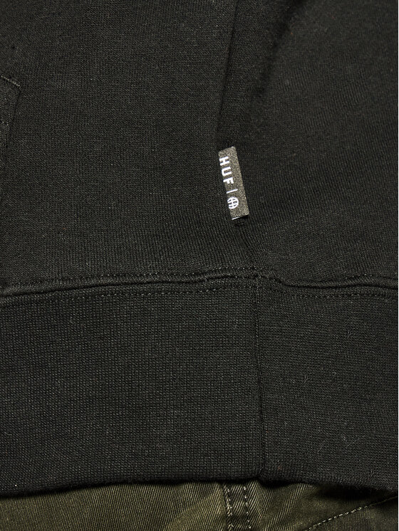 HUF HUF Džemperis Essentials OG Logo PF00099 Juoda Regular Fit