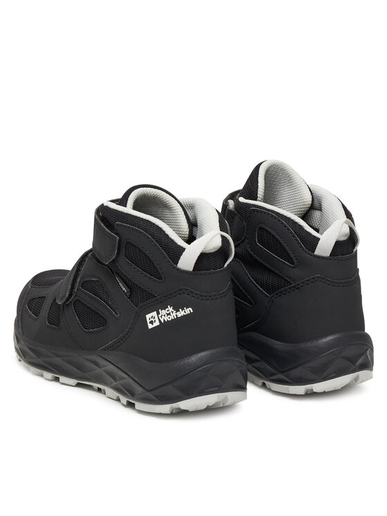 Jack Wolfskin Jack Wolfskin Trekking čevlji Woodland 2 Texapore Mid Vc A64865 Črna