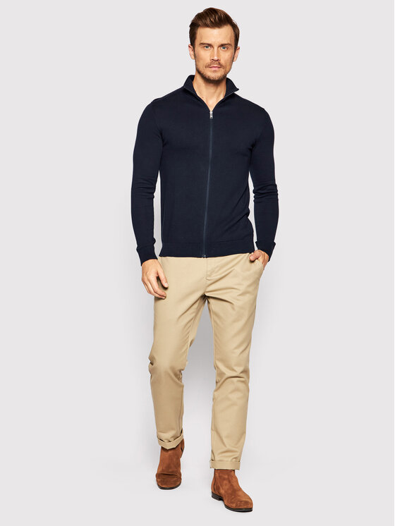 Selected Homme Selected Homme Kardigan Berg 16074688 Granatowy Regular Fit