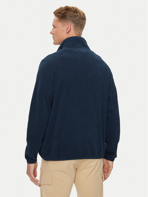 Tommy Jeans Tommy Jeans Polár kabát Flag DM0DM20508 Sötétkék Regular Fit