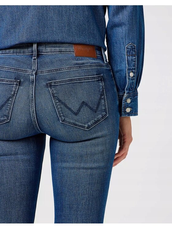Wrangler Wrangler Jeansy Bootcut 625 Niebieski Bootcut Fit