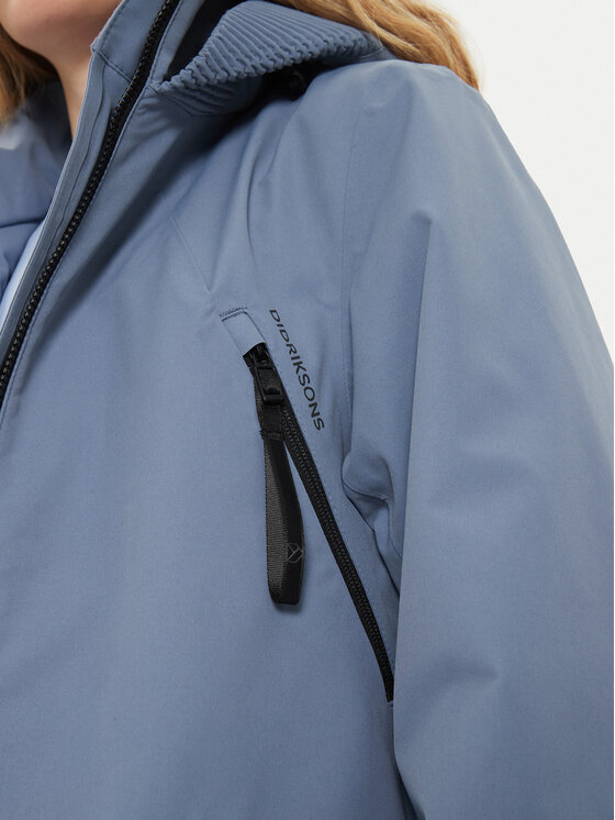 Didriksons Didriksons Parka Bente Wns Parka 504921 Niebieski Regular Fit