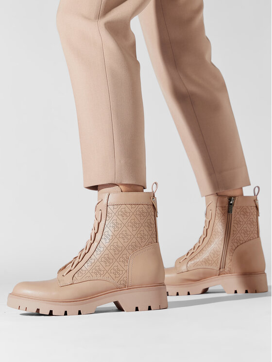 Guess Guess Зимни обувки Raziela3 FL7RZ3 LEA10 Бежов