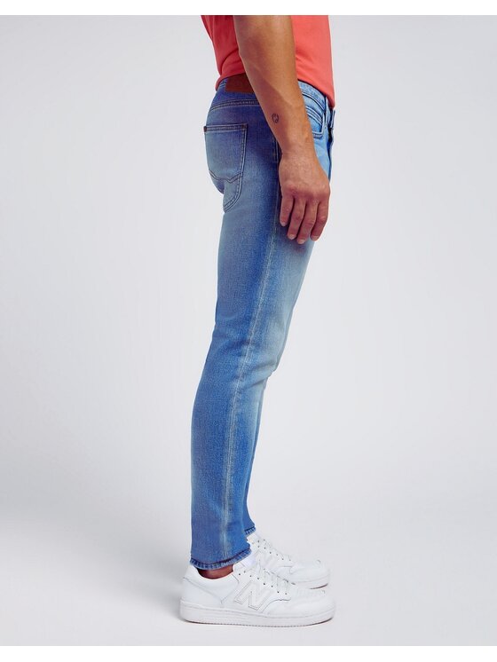 Lee Lee Jeansy Malone Niebieski Skinny Fit