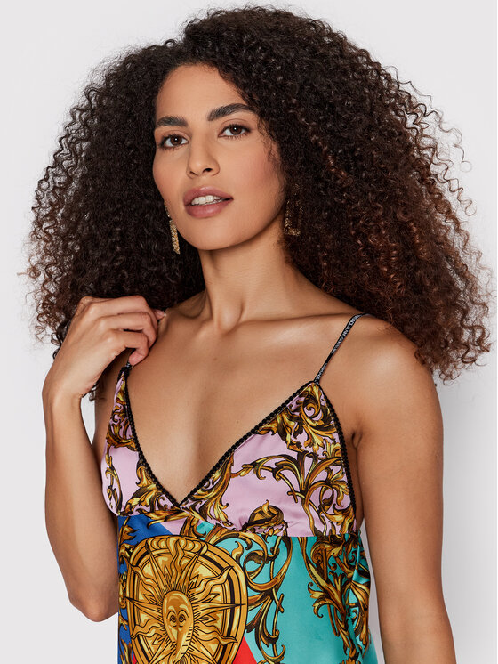 Versace Jeans Couture Versace Jeans Couture Top Garland Sun Baby Doll 72HAM230 Farebná Regular Fit