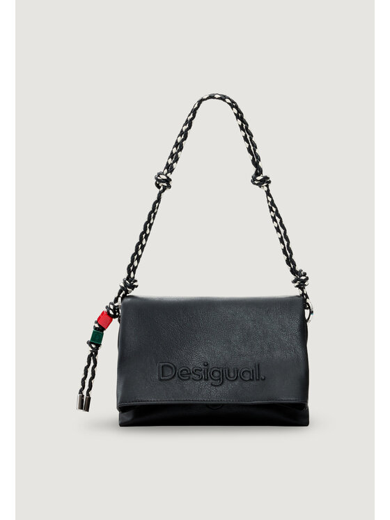 Desigual Desigual Τσάντα BAG_HALF LOGO VENECIA 4.0 Μαύρο