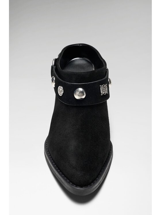 Guess Guess Kozaki 183641 Czarny