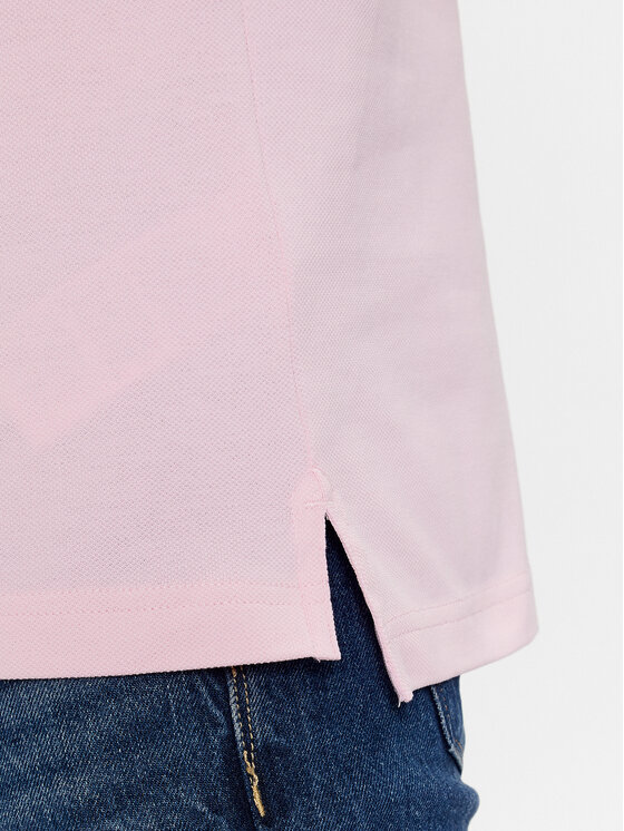 Tommy Hilfiger Tommy Hilfiger Polo marškinėliai 1985 MW0MW17771 Rožinė Slim Fit
