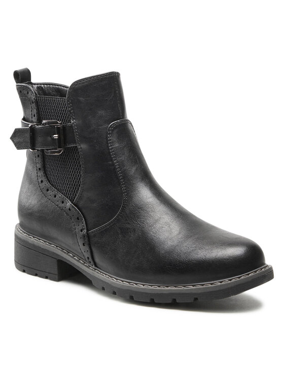 Clara Barson Botki WYL3172-1 Czarny