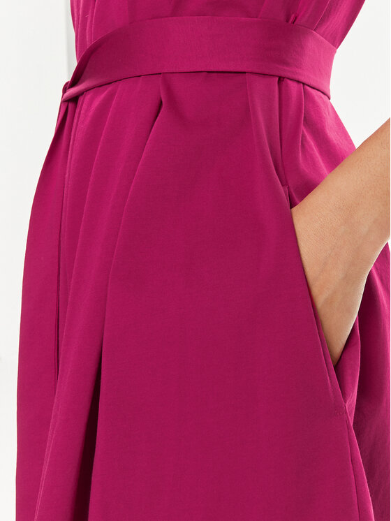 Weekend Max Mara Weekend Max Mara Sukienka koktajlowa Jumbo 2415621072650 Różowy Regular Fit