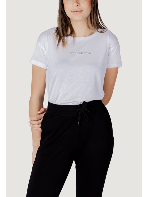 Armani Exchange Armani Exchange T-Shirt XW000534 AF10359 Biały Casual Fit